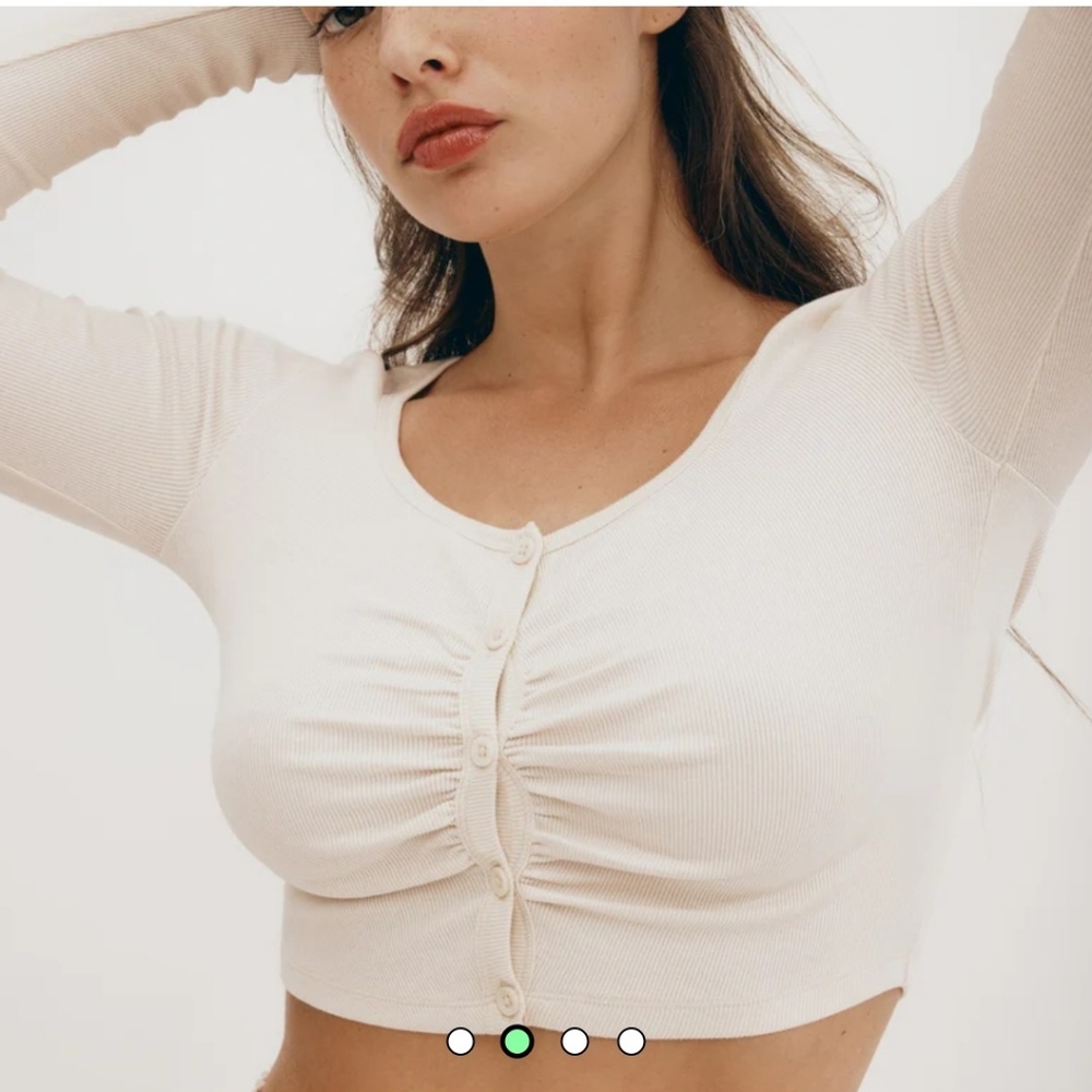 NWT Organic Basics crop top